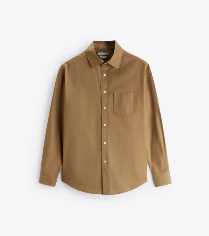 TEXTURED POCKET SHIRT